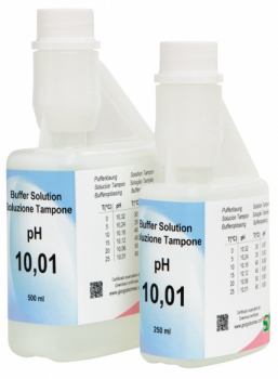 Kalibrierlösung pH 10, 250ml Easy to use Flasche, inkl. DAKKS - Zertifikat